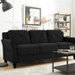 HRFKS3BK Grayson Sofa, Black