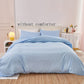 3Piece Solid Color Soft Duvet Cover Set