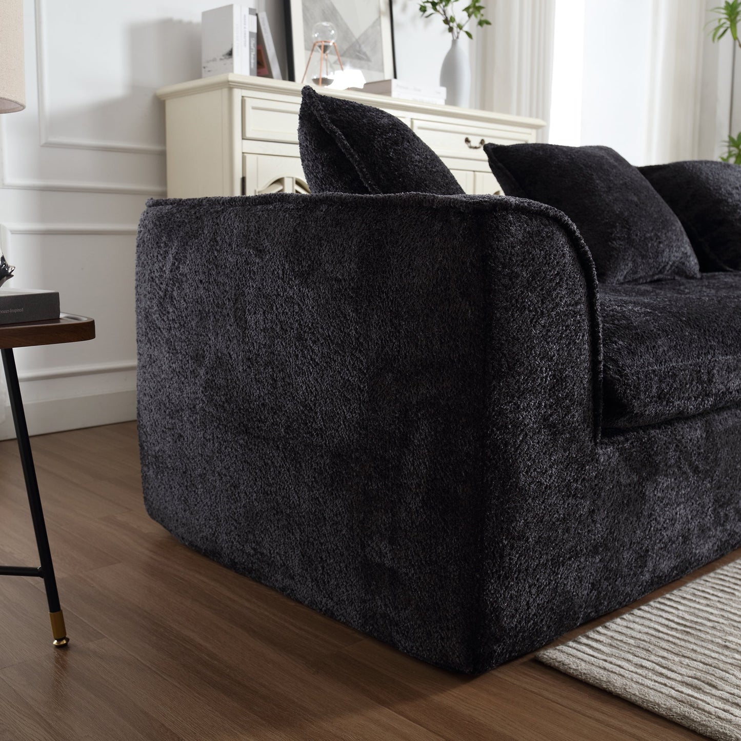 Boucle Sofa 3 Seater for Living Room Oversized Comfy Sofa unique