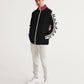 Mens Lightweight Windbreaker Jacket with Hood and Zipper Closure -