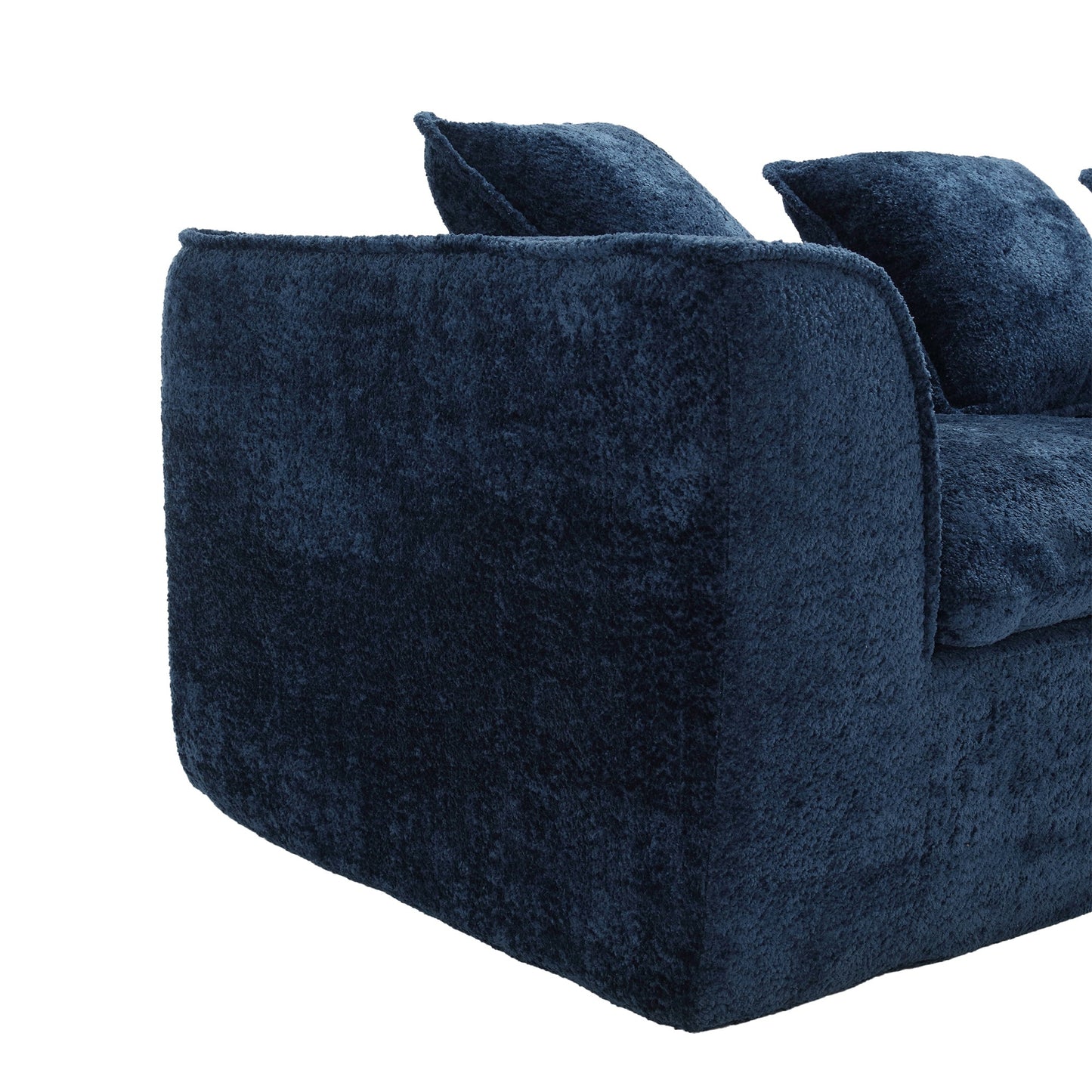 Boucle Sofa 3 Seater for Living Room Oversized Comfy Sofa unique