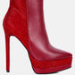 Encanto High Heeled Ankle Boots