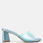 Eugnie Clear Straps Block Heel Sandals