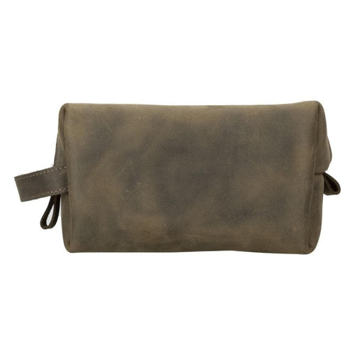 Eve Genuine Leather Make Up Bag - M/L/XL Sizes