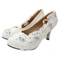Oversized Women's White Shoes Round Toe Leather