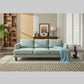 Fabric 3 Seater Couch With 2 USB, Comfortable Sectional Couches And