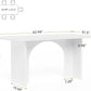 63-Inch Dining Table for 4-6 People, Large Kitchen Dinner Table with