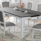 Rustic 7-Piece 78.1inch Extendable Dining Table Set with 18inch