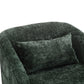 Swivel Barrel Chair, Comfy Round Accent Sofa Chair for Living Room,