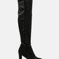Fauna Knee High Block Heeled Boots