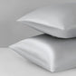 Set of 2 Hypoallergenic Satin Pillow Covers SilkFeel