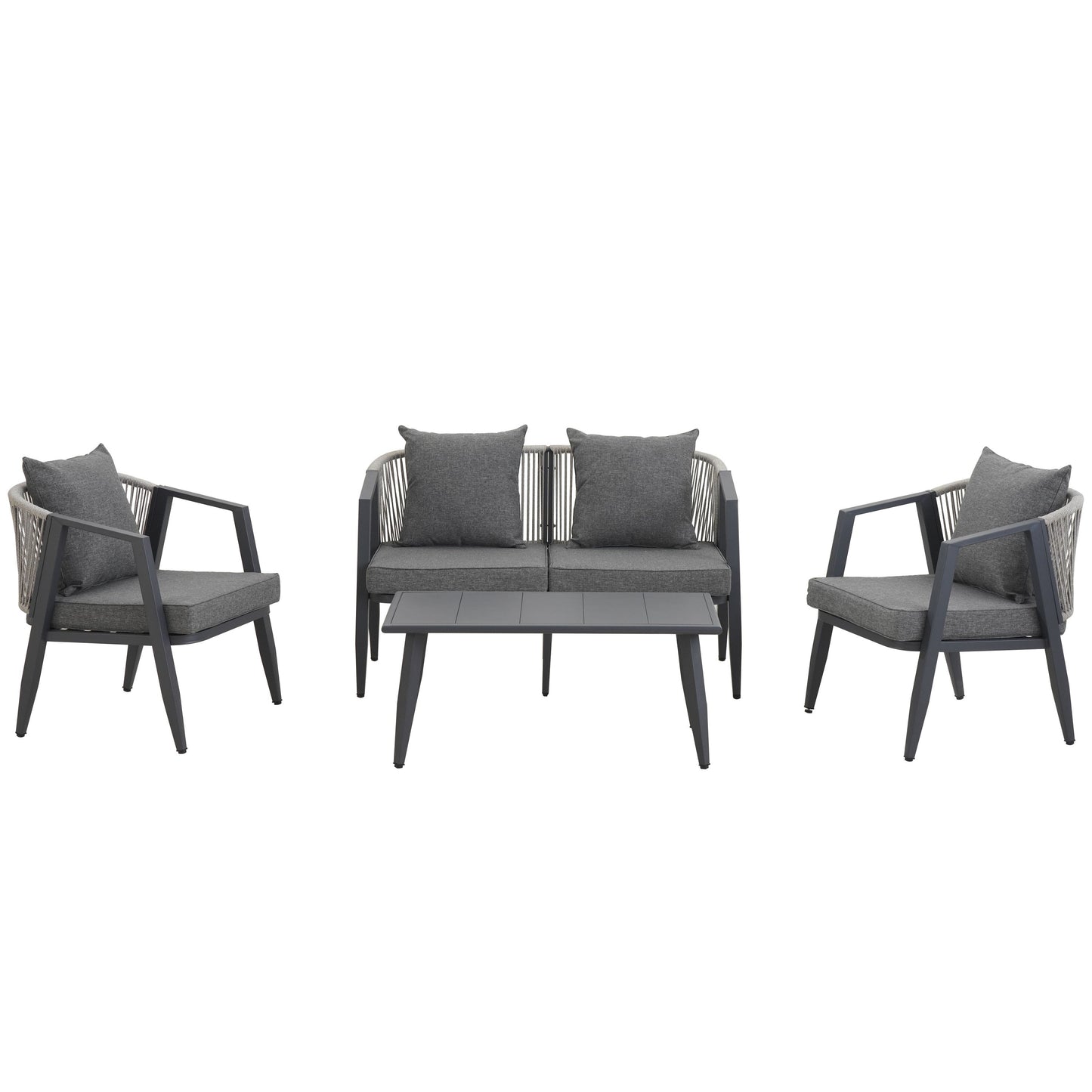 Durable and Comfortable Outdoor Seating Set,Suitable for Patios,