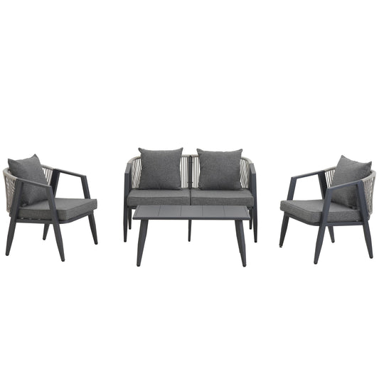 Durable and Comfortable Outdoor Seating Set,Suitable for Patios,