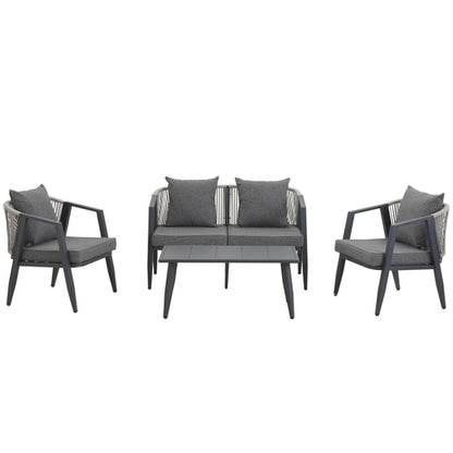 Durable and Comfortable Outdoor Seating Set,Suitable for Patios,