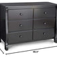 Universal 6-Drawer Dresser, Greenguard Gold Certified