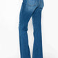 bytos Full Size High Rise Bootcut Jeans with Pockets