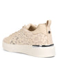 Flakes Lace Detail Low Platform Sneakers