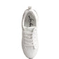 Flakes Lace Detail Low Platform Sneakers