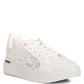 Flakes Lace Detail Low Platform Sneakers