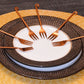 Vibhsa Copper Finish Appetizer Forks Set of 6