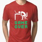 Game Over Half Sleeves Melange T-shirt
