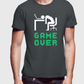 Game Over Half Sleeves T-shirt