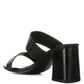 Giblet Metallic Slip On Block Heels
