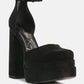 Golden Hour Showstopper Chain Embellished High Platform Sandals By Ruw