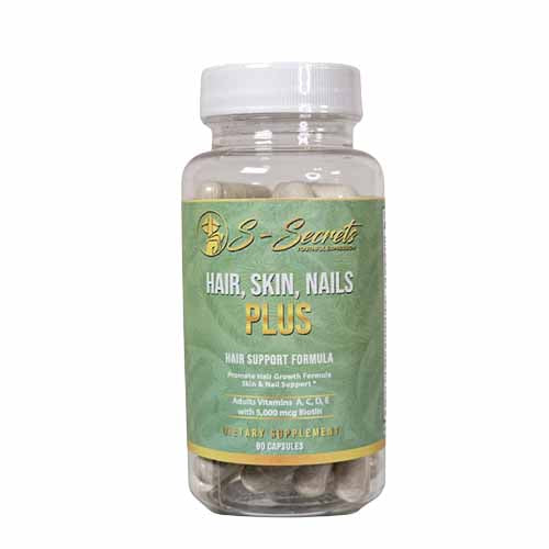 Women and Men Hair, Skin, Nails Plus Extra Strength Biotin 5000mcg,