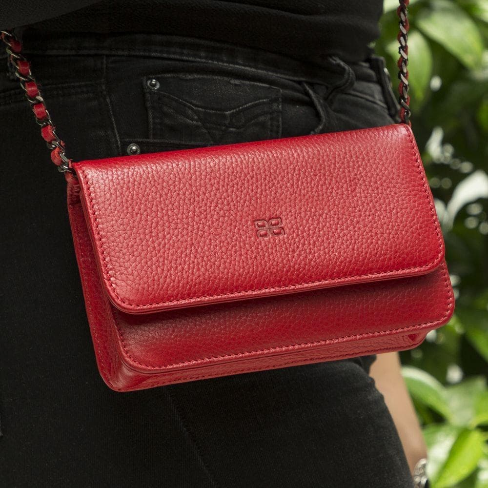 Carmela Genuine Leather Handbag with Strap for Women - Walbiz.com