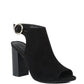 Block Heel Peep Toe Sandals
