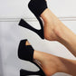 Chunky Platform High Heels