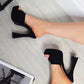 Chunky Platform High Heels