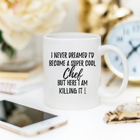 Chef Mug, Chef Gift, Gift For Chef, Personalized