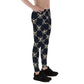 Mens Leggings - Chain Link Skulls Leggings