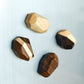 Geometric Wooden Magnets (Set of 4)