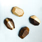Geometric Wooden Magnets (Set of 4)