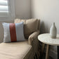 Vegan leather pillow cover, Throw pillow cover 18x18in