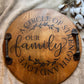 Our Family Wooden Serving Tray