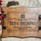 Christmas Serving Tray, Bed and Breakfast Tray, Farmhouse Christmas