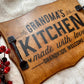 Grandmas Kitchen Tray, Gift for Grandma, Serving Tray With Handles,