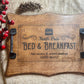 Christmas Serving Tray, Bed and Breakfast Tray, Farmhouse Christmas