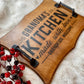 Grandmas Kitchen Tray, Gift for Grandma, Serving Tray With Handles,