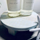 Round Wooden Riser, Shabby Chic Decor, Soap Tray, Beach Decor, Wood