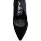 Janessa Velvet Stiletto Heel Pumps