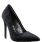 Janessa Velvet Stiletto Heel Pumps