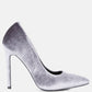 Janessa Velvet Stiletto Heel Pumps