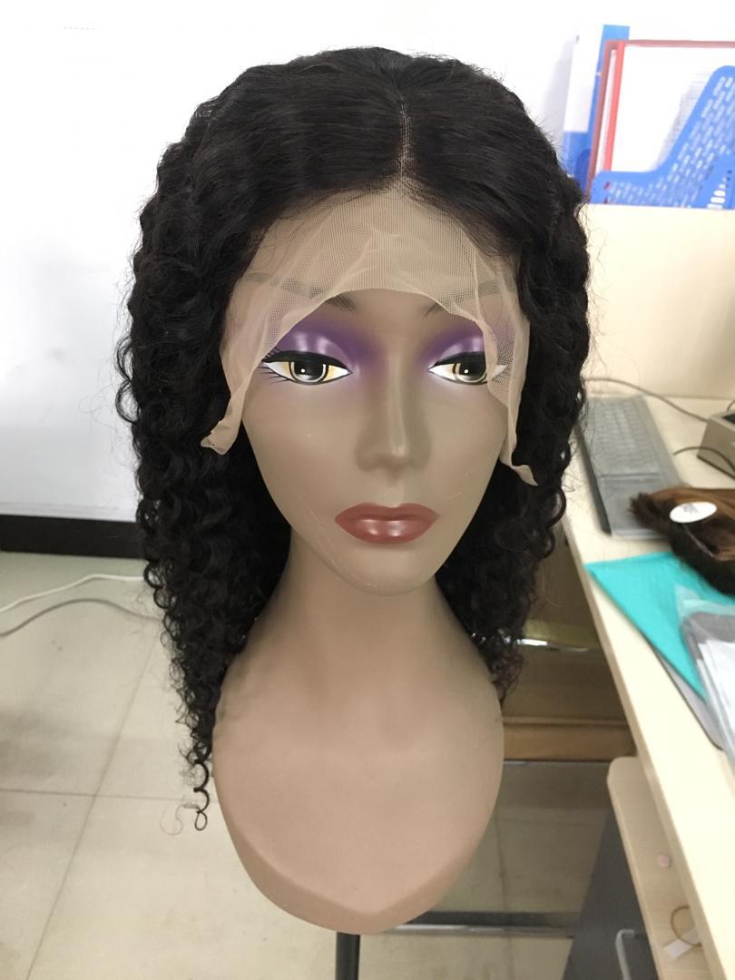 BeuMax Brazilian 13x4 Jerry Curl Lace Front Human Hair Wigs - Walbiz.com