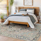 Green Nisa Vintage Washable Area Rug