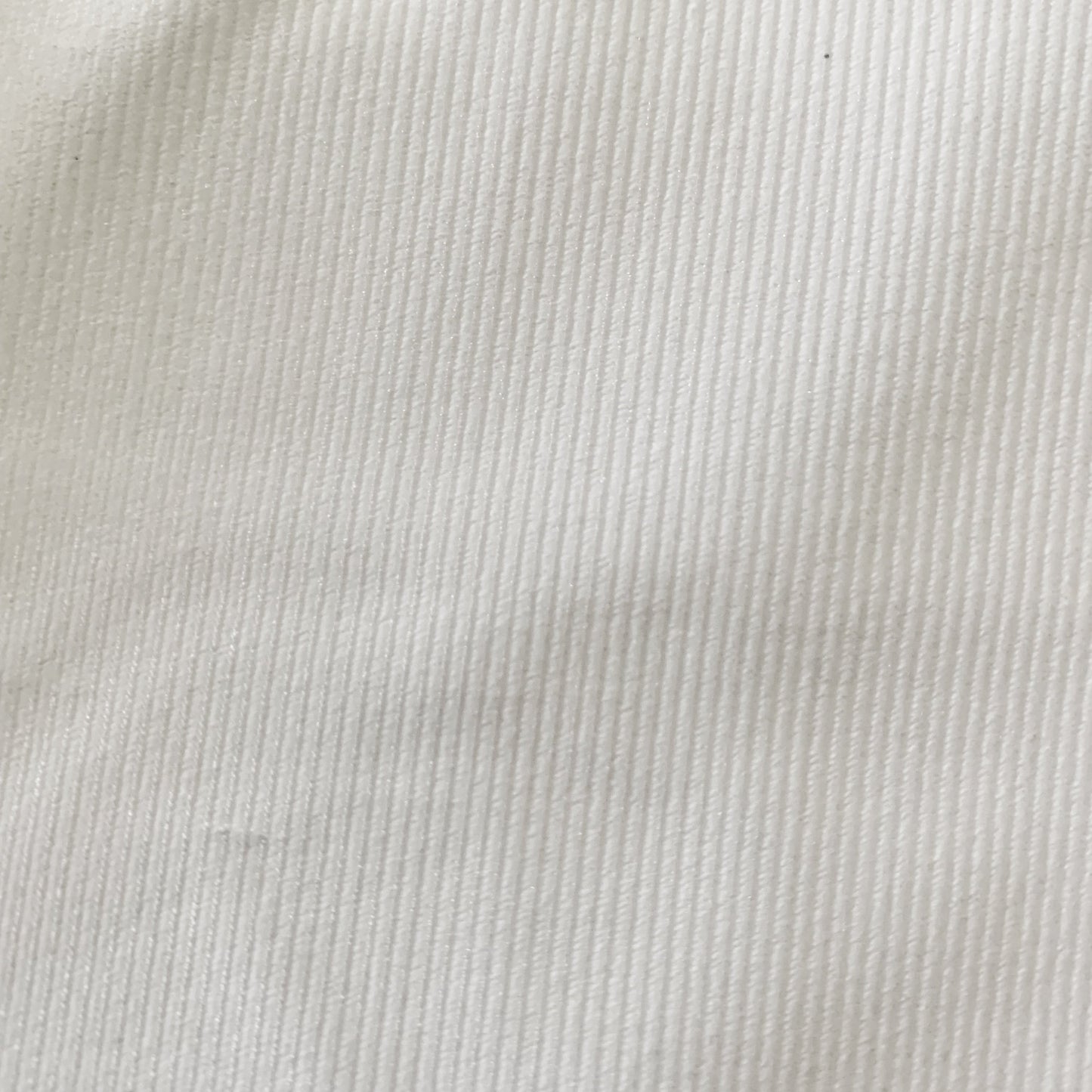 Cross Back Performance Bra Top- White Rib Pattern